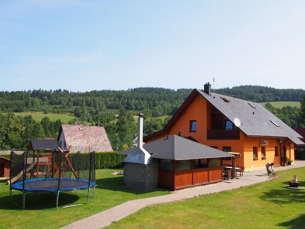 Penzion Otmarka Těchonín Kültér fotó